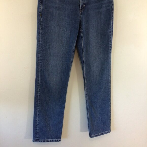 BR Banana Republic High Rise Straight Leg Washwell Button Fly Jeans - Picture 6 of 12